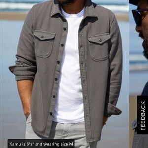 Outerknown chroma blanket shirt